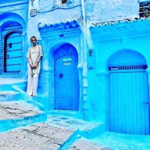 Dar Casa Plasa Grande Chefchaouen Bagian luar foto