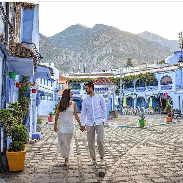 Dar Casa Plasa Grande Chefchaouen Bagian luar foto