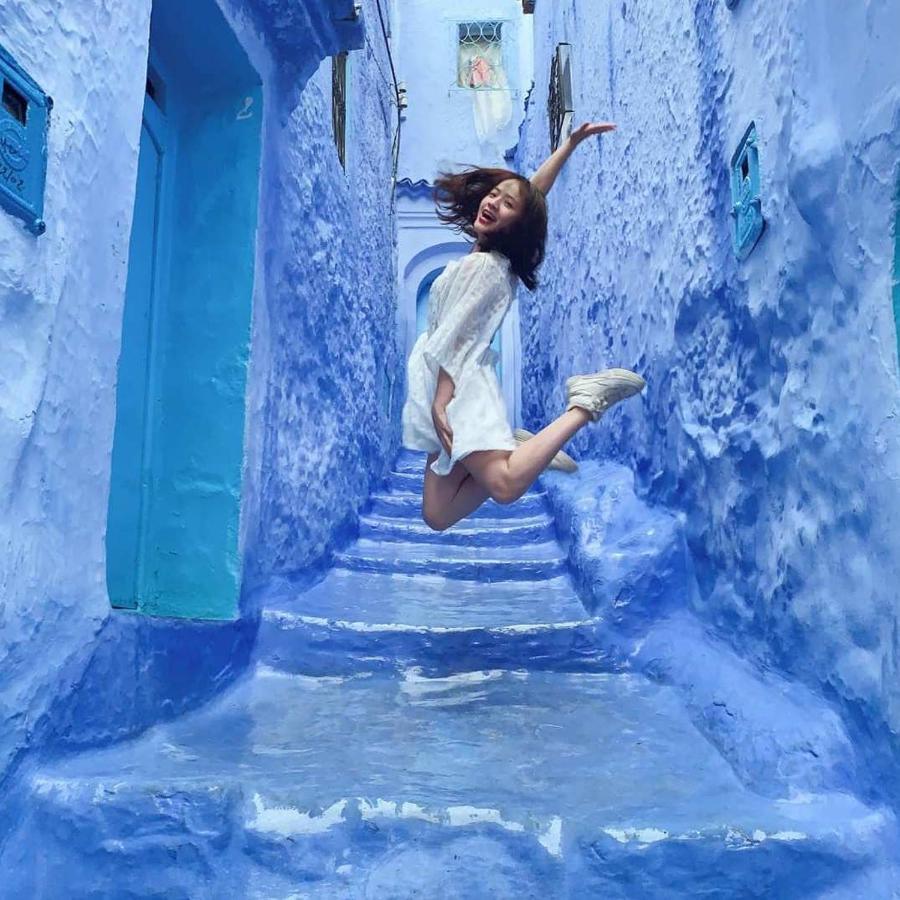 Dar Casa Plasa Grande Chefchaouen Bagian luar foto